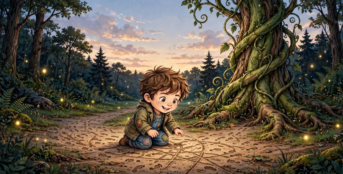 Sample spread from Jack and the Bean Tree