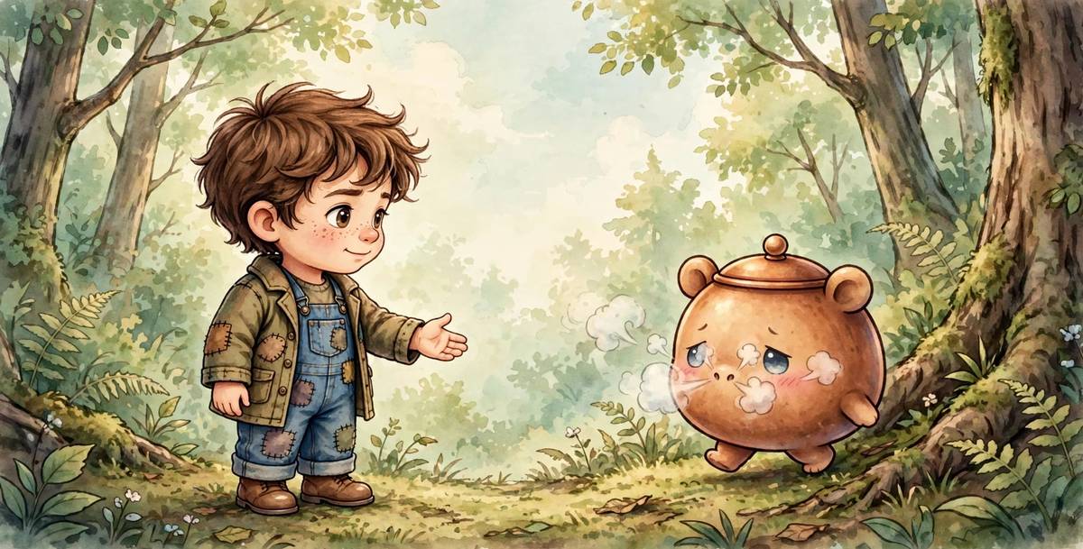 Sample spread from Jack and the Bean Tree