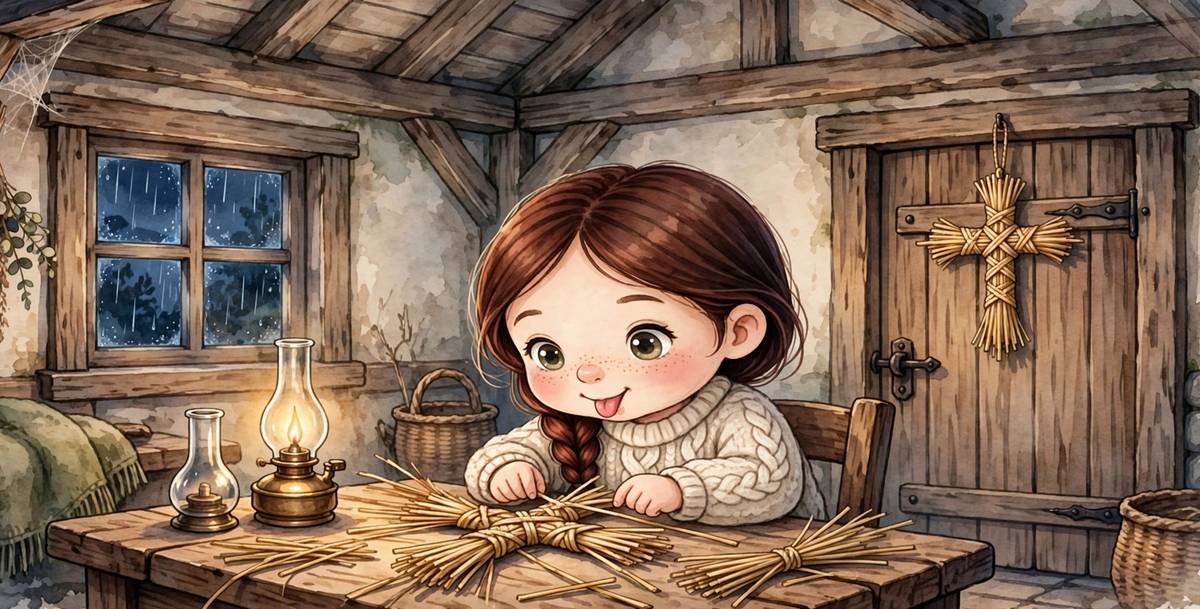 Sample spread from The Púca's Warning